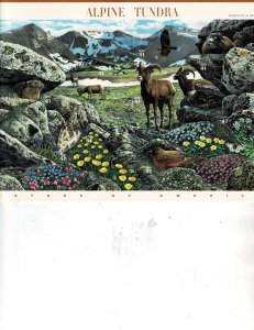 Alpine Tundra 41c US Postage Sheet #4198 VF MNH