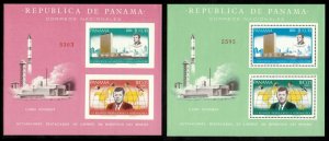 Panama 1966 - JFK In Memoriam - Set of Perf & Imperf Souvenir Sheet - 473Bc MNH