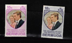 Bermuda Scott 302-303 MNH