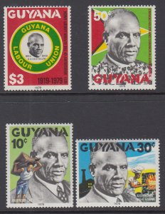 Guyana 306-309 MNH VF