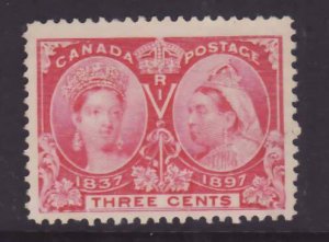 Canada-Sc#53- id13-unused no gum 3c QV Diamond Jubilee-1897-