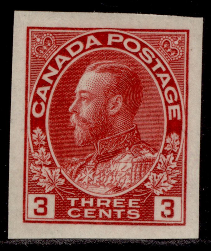 CANADA GV SG261, 3c carmine, M MINT. SINGLE 