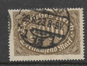 Germany Sc. #206 Used Inflation Issue Wmk.126 - L76