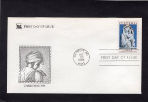 2165 Christmas, FDC, Reader's Digest