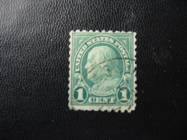 1923  SCOTT # 578   1 c  F/VF SCV. $ 160.00