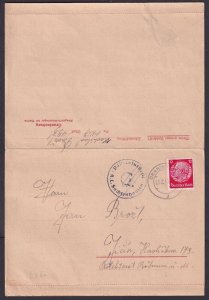 Germany 1941 Saschenhausen Concentration Camp Letter sheet