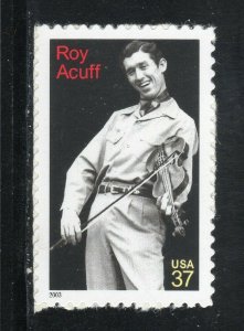 3812 *  ROY ACUFF  *  U.S. Postage Stamp MNH
