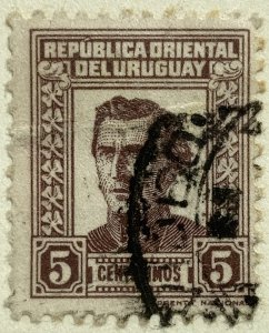 AlexStamps URUGUAY #497 FVF Used 