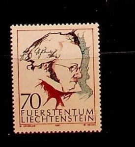 LIECHTENSTEIN Sc 1096 NH ISSUE OF 1997 - MUSIC - SCHUBERT