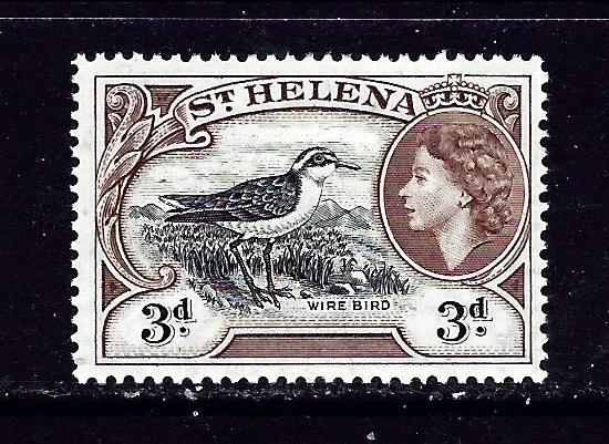 St Helena 145 MH 1953 Wire Bird   #2