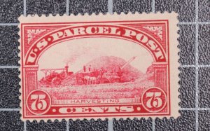 Scott Q11 - 75 Cents Parcel Post - MNH - Nice Stamp - SCV - $190.00