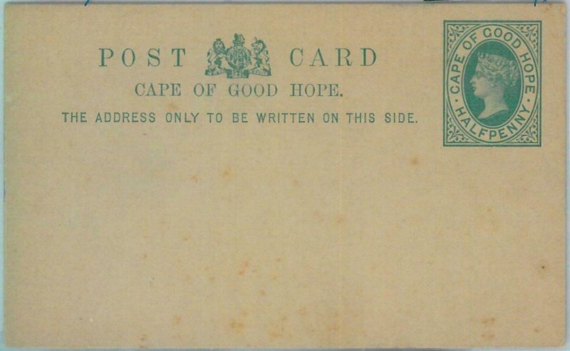 83310 - CAPE OF GOOD HOPE - Postal History - STATIONERY CARD -  H & G  # 14