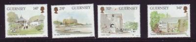 Guernsey Sc 342-5 1986 Museums stamp set NH