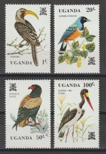 UGANDA 1982 SG 378/81 MNH