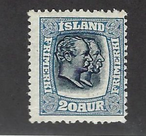 Iceland SC#107 14x14 1/2 Mint Fine SCV$250.00....Fill a Great Spot!