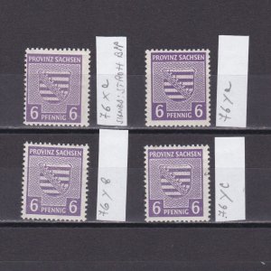 GERMANY 1945 Soviet zone, Mi# 76, signed, MNH