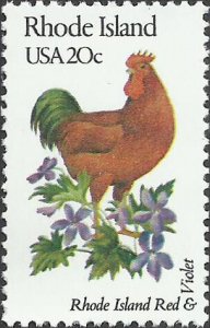 # 1991A MINT NEVER HINGED ( MNH ) RHODE ISLAND