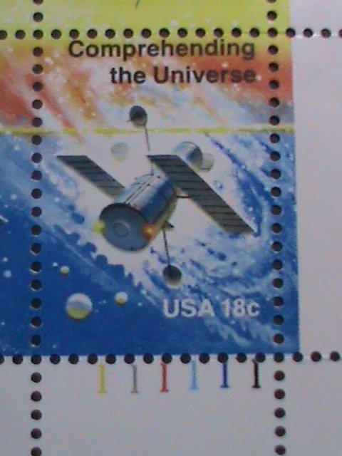 ​UNITED STATES-1981 SC#1919a  SPACE ACHIEVEMENT ISSUE  MNH BLOCK VERY FINE