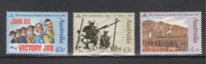 Australia 1991 Women's Wartime Services Scott # 1207 - 1209 MNH