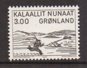 Greenland  #116   MNH  1980  footrace  3k