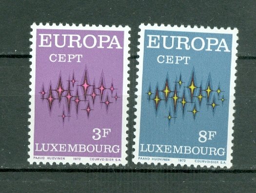 LUXEMBOURG 1972 EUROPA #512-513...SET...MNH..$1.00