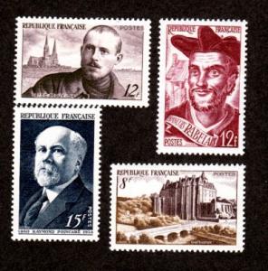 France # 637-640 Mint!