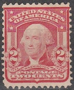 US #301 F-VF Unused   CV $15.00  (A14921)