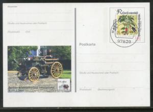 Germany 2001 Fire Engine Automobile Transport Post Card MINT # 16109