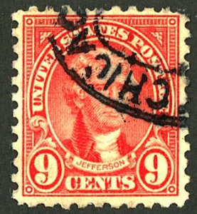 U.S. #590 USED