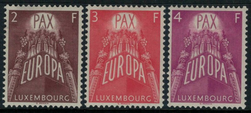 Luxembourg #329-31* CV $30.00 Europa postage stamp set