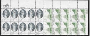 US#1732 - 1733 13c  plate block of 20 Captain Cook CV $5.25