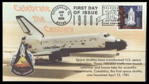 #3190a Space Shuttle Program Rrags FDC