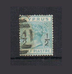 Cyprus 1882 QV Sc 16 FU