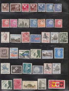 SWEDEN - Stockpage Of Used Issues #4 - Nice Stamps