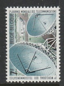 1971 Belgium - Sc 805 - used VF - 1 Single - Telecommunications Day