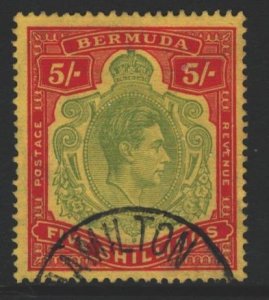 Bermuda Sc#125a Used