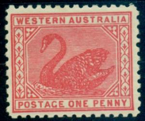 Western Australia #90e  Mint  Scott $55.00   Perf 11