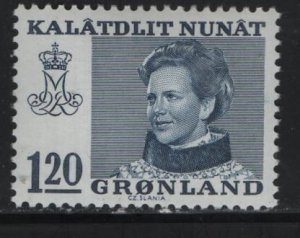 GREENLAND, 92, MNH, 1973-79 Queen Margrethe