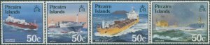 Pitcairn Islands 1985 SG273-276 Ships set MNH