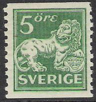 Sweden #116 Heraldic Lion MH