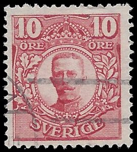 Sweden #80 1910 Used