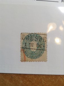 Saxony  (Germany)  # 20b  Used