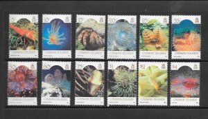 FISH - CAYMAN ISLANDS #562-73  MARINE LIFE  MNH