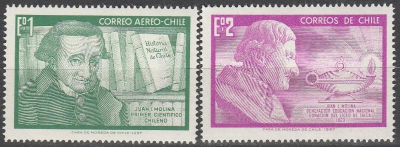 Chile #369, C282  MNH VF (SU2321)