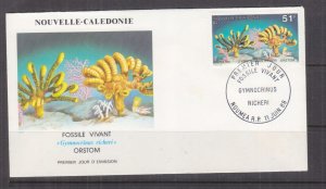 NEW CALEDONIA, 1988 Coral, 51f. First Day cover, unaddressed.