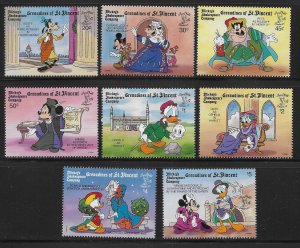 St. Vincent Grenadines 699-708 Disney Shakespeare MNH c.v. 26.50