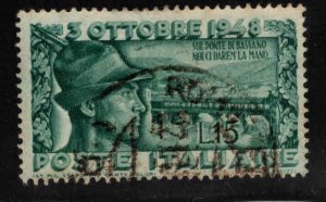 Italy Scott 507 Used 15 Lire Alpine Soldier stamp