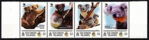 SOLOMON ISLANDS 2012 FAUNA World of Wildlife: Koala Bear. Strip, MNH