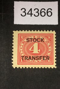 MOMEN: US STAMPS #RD3 MINT OG NH LOT #34366