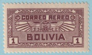 BOLIVIA C41 AIRMAIL  MINT HINGED OG * NO FAULTS VERY FINE! - JJH